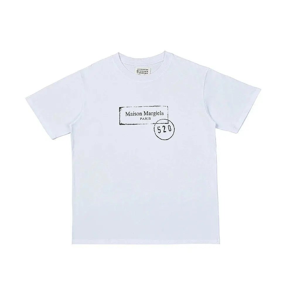 Maison Margiela T-Shirts Number-logo print short-sleeve T-shirt — Style 30