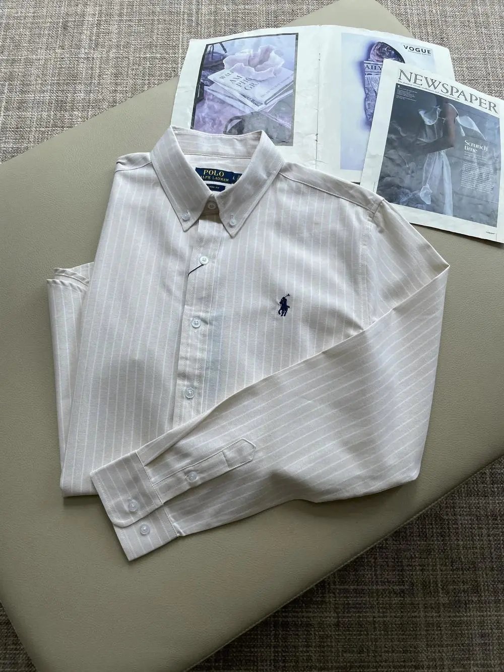 Polo Ralph Lauren Shirts Striped button-down long-sleeve shirt — Style 2