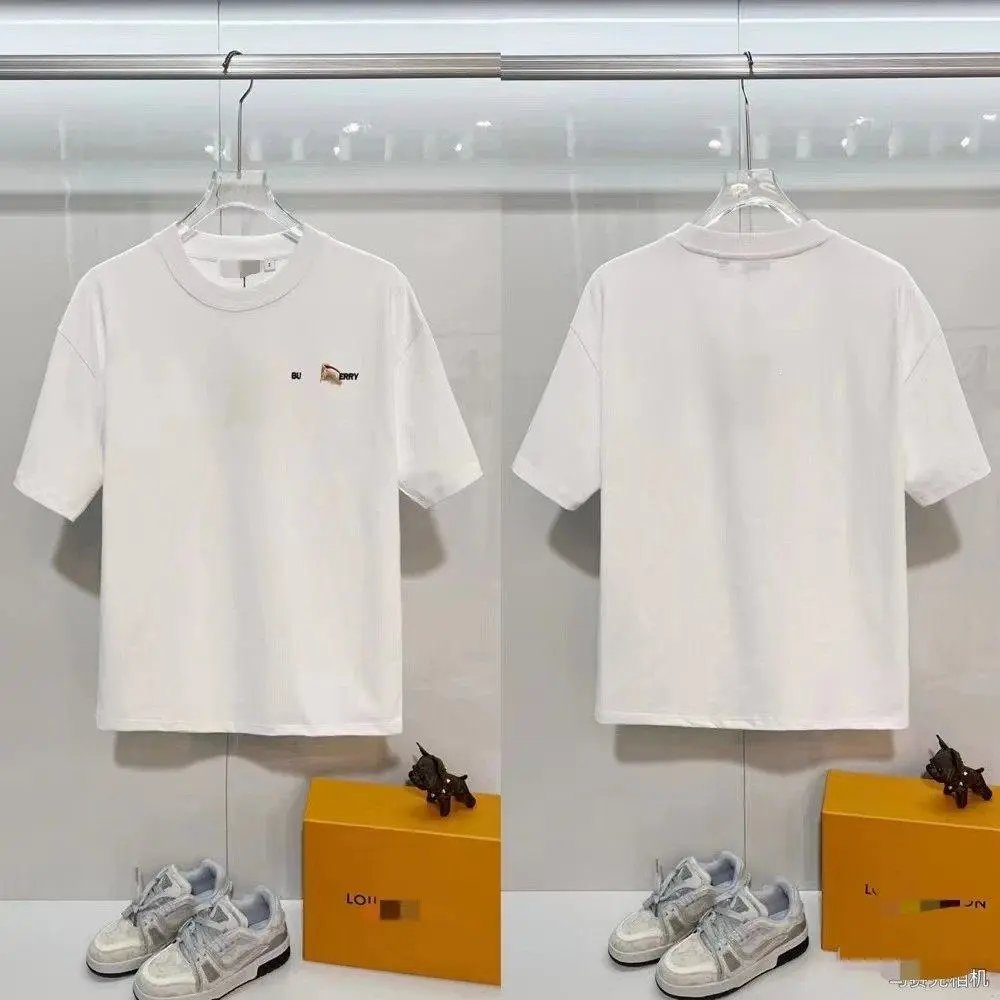 Unbranded T-Shirts Short-Sleeve T-Shirt with Check-Pattern Sleeves — Style 8