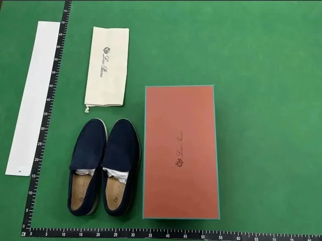 Loro Piana Casual Shoes Summer Walk suede slip-on loafers product detail image 8