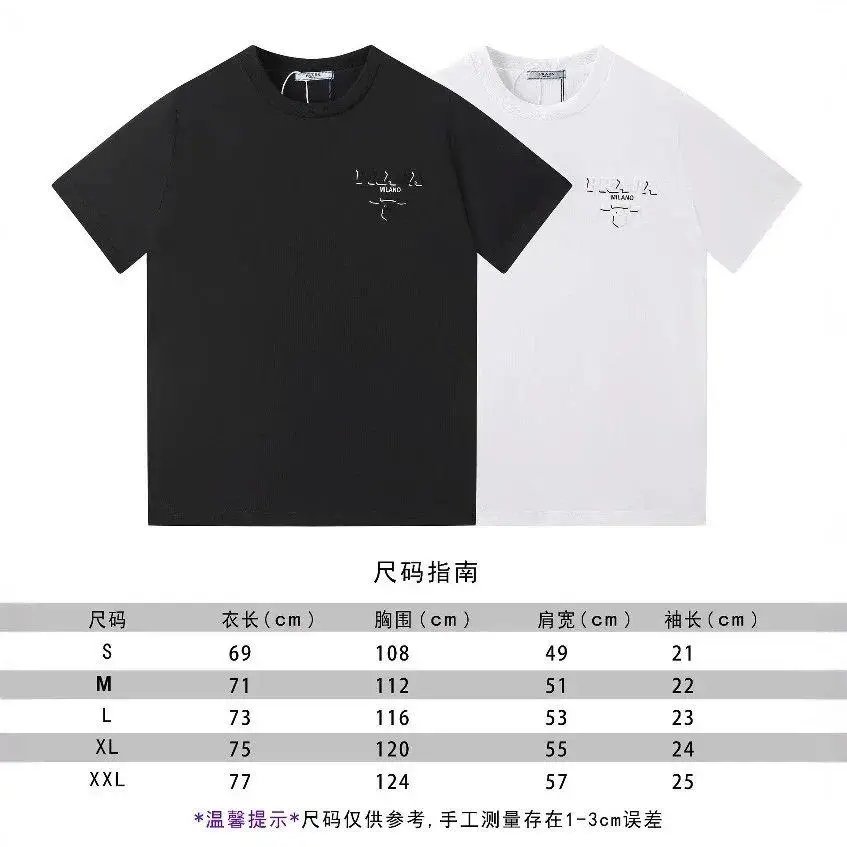 Prada T-Shirts Short-Sleeve Crew-Neck T-Shirt image 5