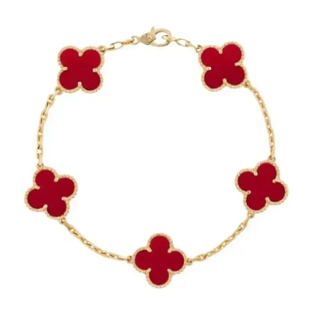 Unbranded Jewelry Clover Motif Chain Bracelet product detail image 2
