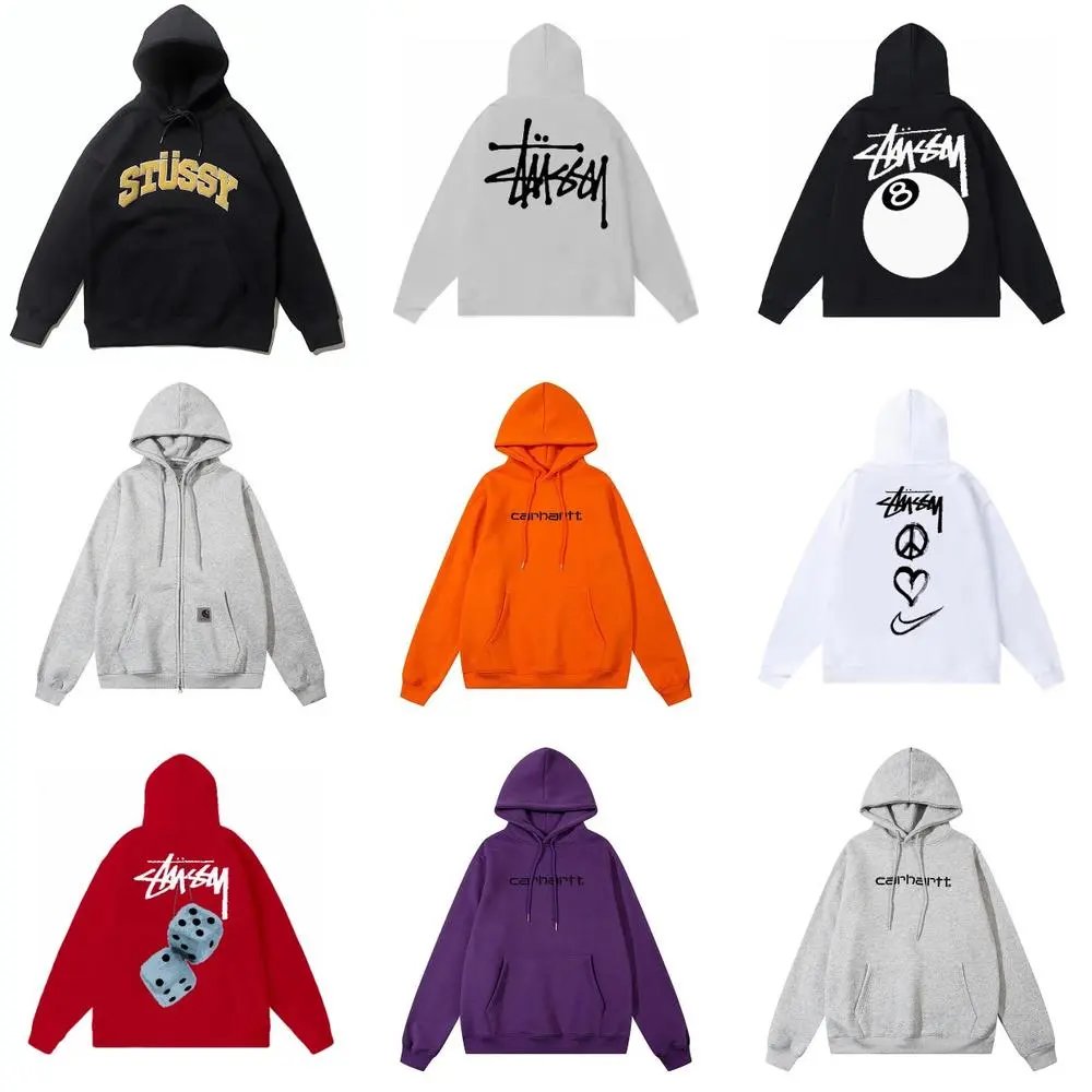 Stüssy&Carhartt Hoodie  — W2CFinds curated find