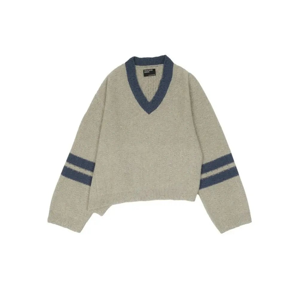 Unbranded Knitwear Graphic and striped knit sweaters image 3