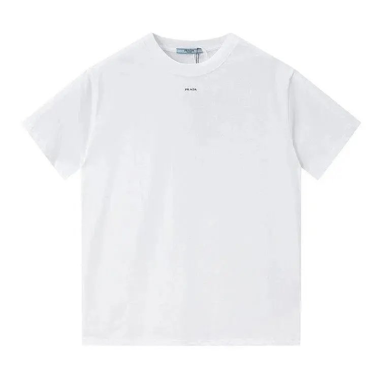 Prada T-Shirts Short-Sleeve Crew-Neck T-Shirt — Style 20