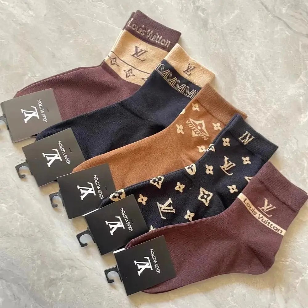 Gucci Socks Logo-Patterned Crew — Style 5