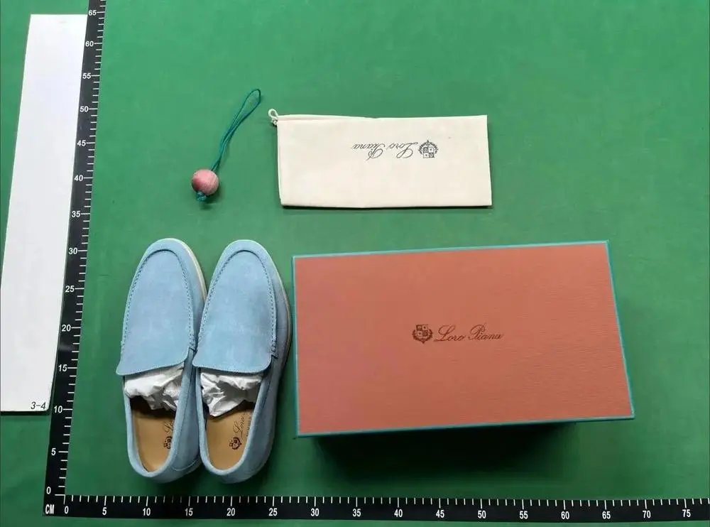 Loro Piana Casual Shoes Summer Walk suede slip-on loafers image 5