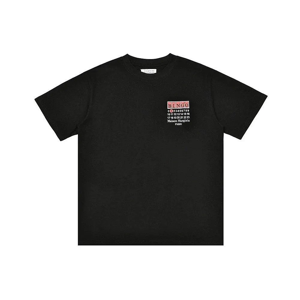 Maison Margiela T-Shirts Number-logo print short-sleeve T-shirt — Style 19