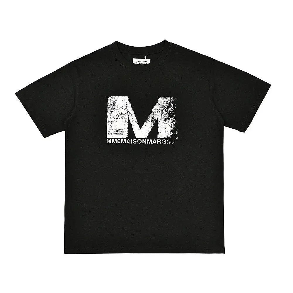 Maison Margiela T-Shirts Number-logo print short-sleeve T-shirt — Style 31