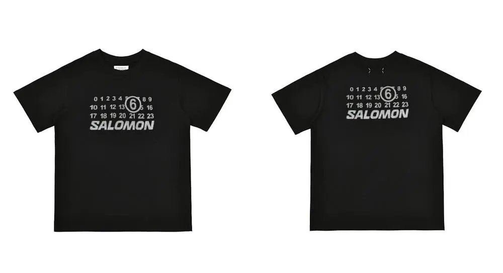 Maison Margiela T-Shirts Number-logo print short-sleeve T-shirt — Style 27