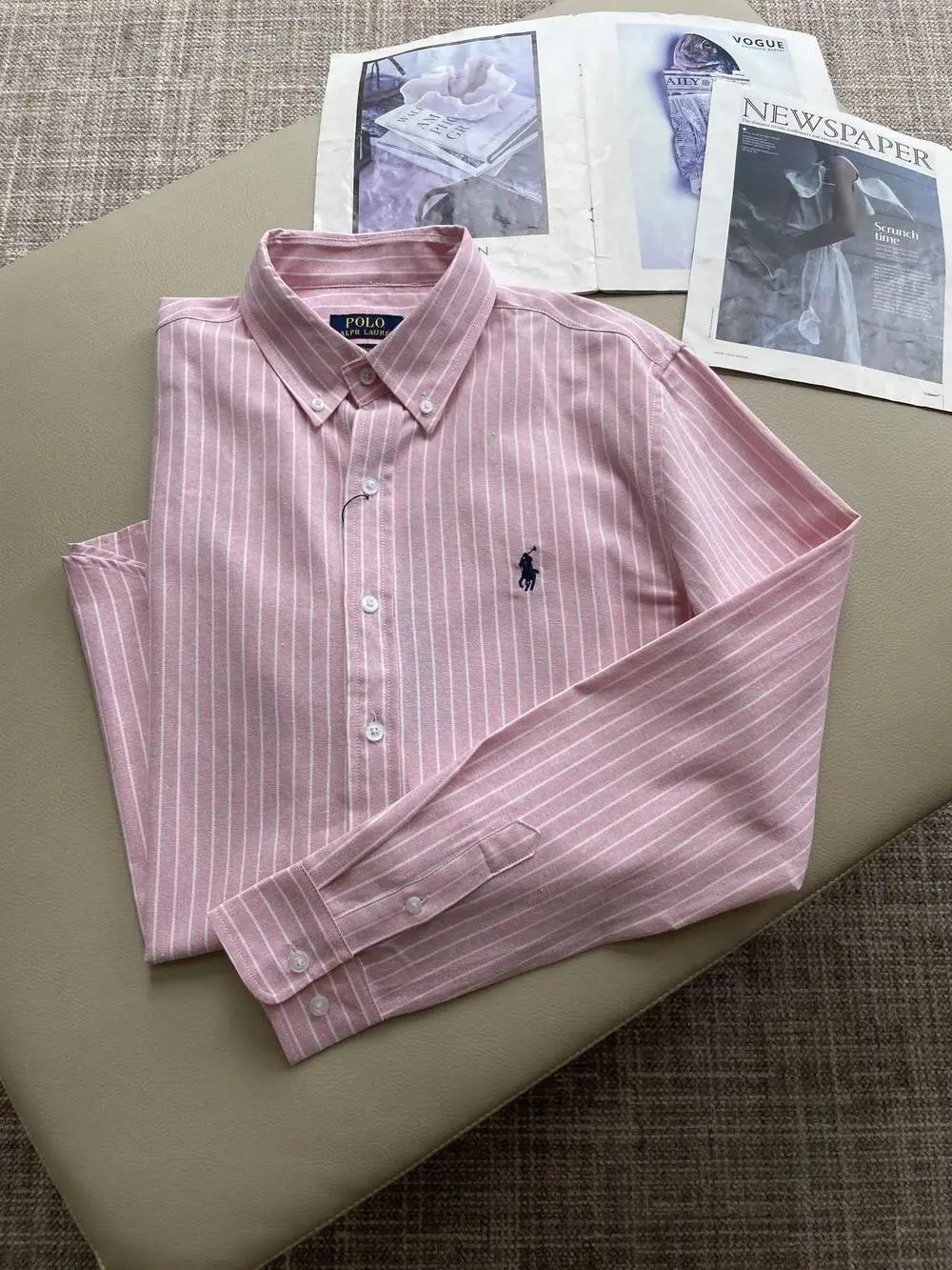 Polo Ralph Lauren Shirts Striped button-down long-sleeve shirt — Style 3
