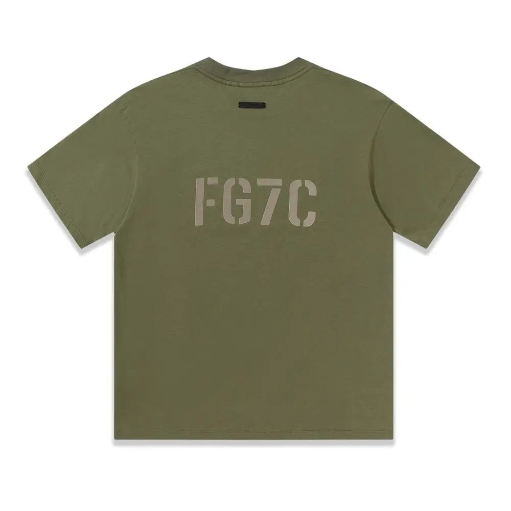 Fear of God T-Shirts Essentials logo short-sleeve T-shirt — Style 7