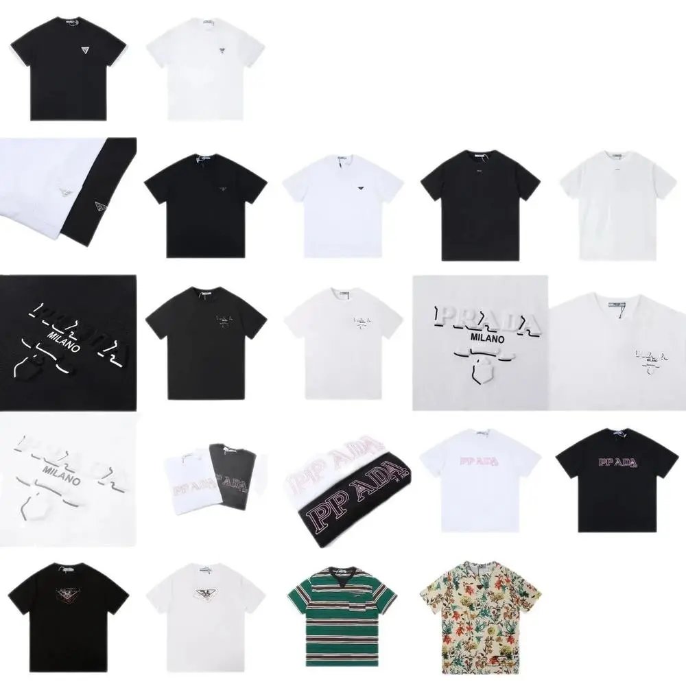 Prada T-Shirts Short-Sleeve Crew-Neck T-Shirt image 2