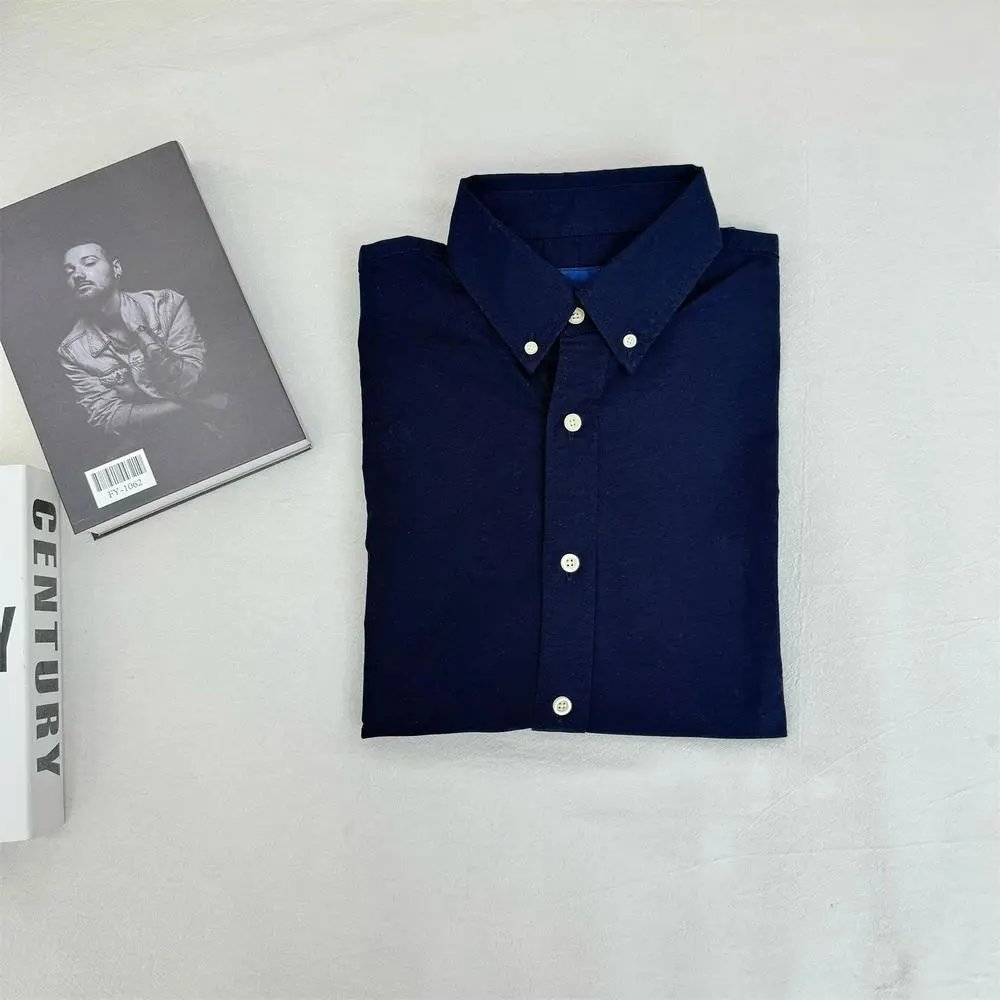 Unbranded Shirts Button-Down Collar Long-Sleeve Shirt — Style 5