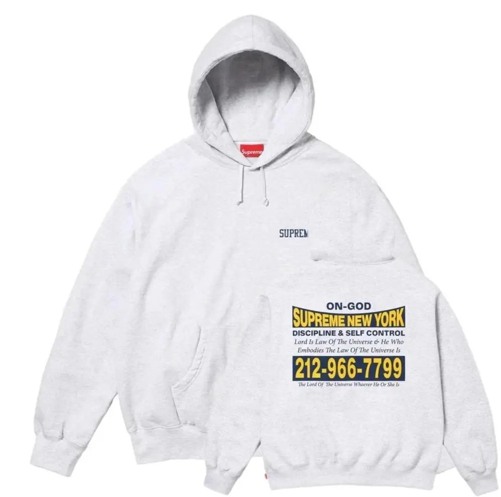 Supreme Hoodies & Sweatshirts Sleeve Logo Hooded Sweatshirt — Style 8
