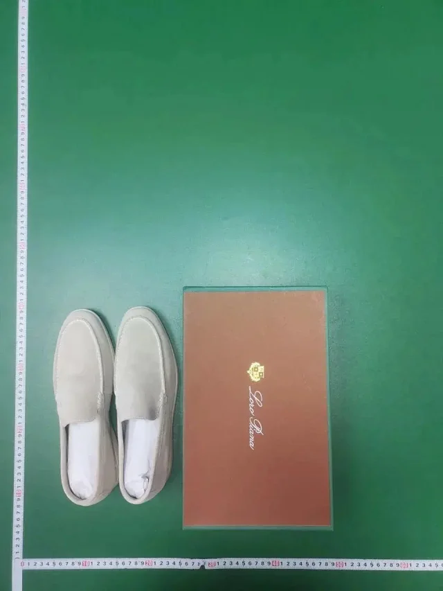 Loro Piana Casual Shoes Summer Walk suede slip-on loafers product detail image 9