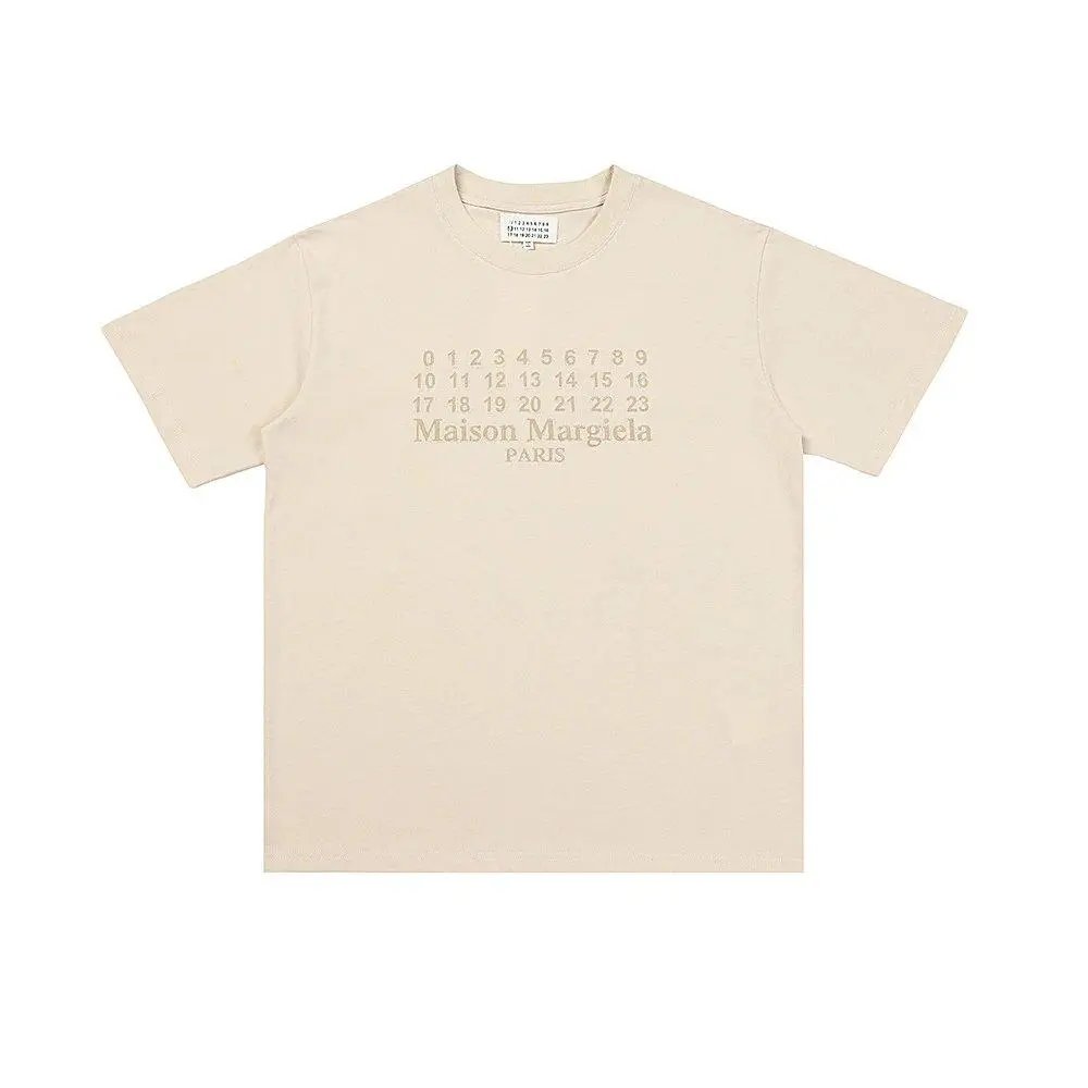 Maison Margiela T-Shirts Number-logo print short-sleeve T-shirt — Style 1