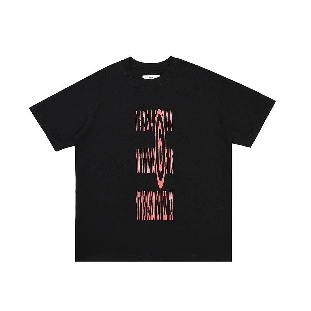 Maison Margiela T-Shirts Number-logo print short-sleeve T-shirt — Style 8