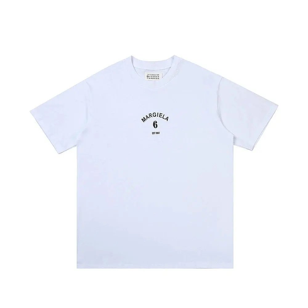 Maison Margiela T-Shirts Number-logo print short-sleeve T-shirt — Style 16