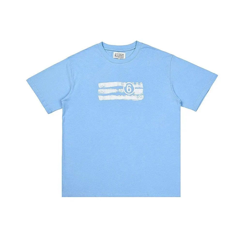 Maison Margiela T-Shirts Number-logo print short-sleeve T-shirt — Style 24
