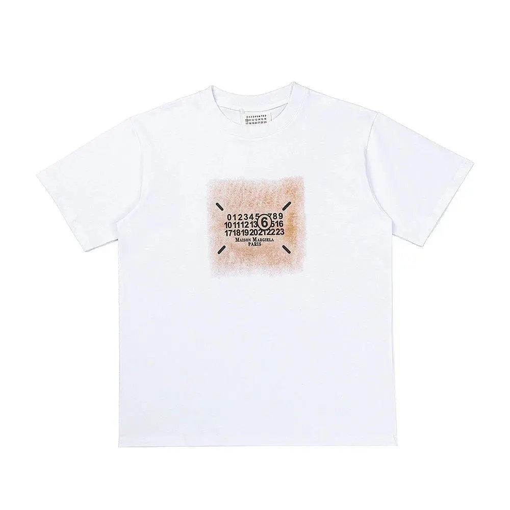 Maison Margiela T-Shirts Number-logo print short-sleeve T-shirt — Style 40