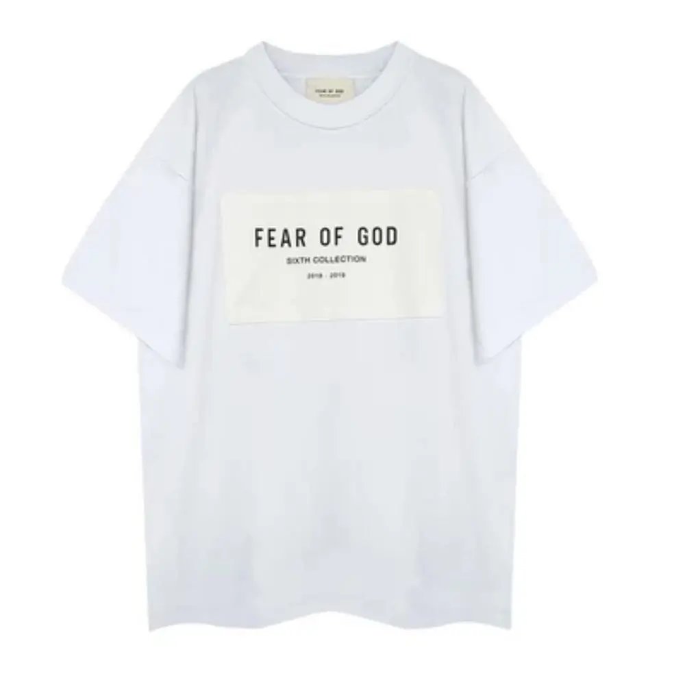 Fear of God T-Shirts Essentials logo short-sleeve T-shirt — Style 23