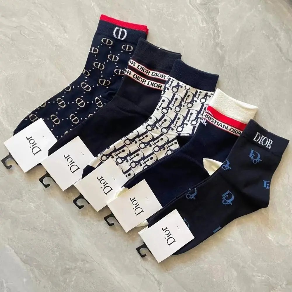 Gucci Socks Logo-Patterned Crew — Style 10
