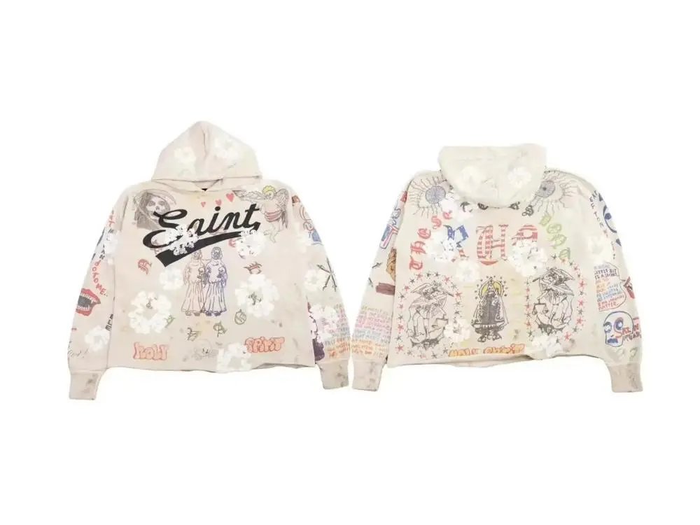 Unbranded Hoodies & Sweatshirts Graphic-print pullover hoodie — Style 19