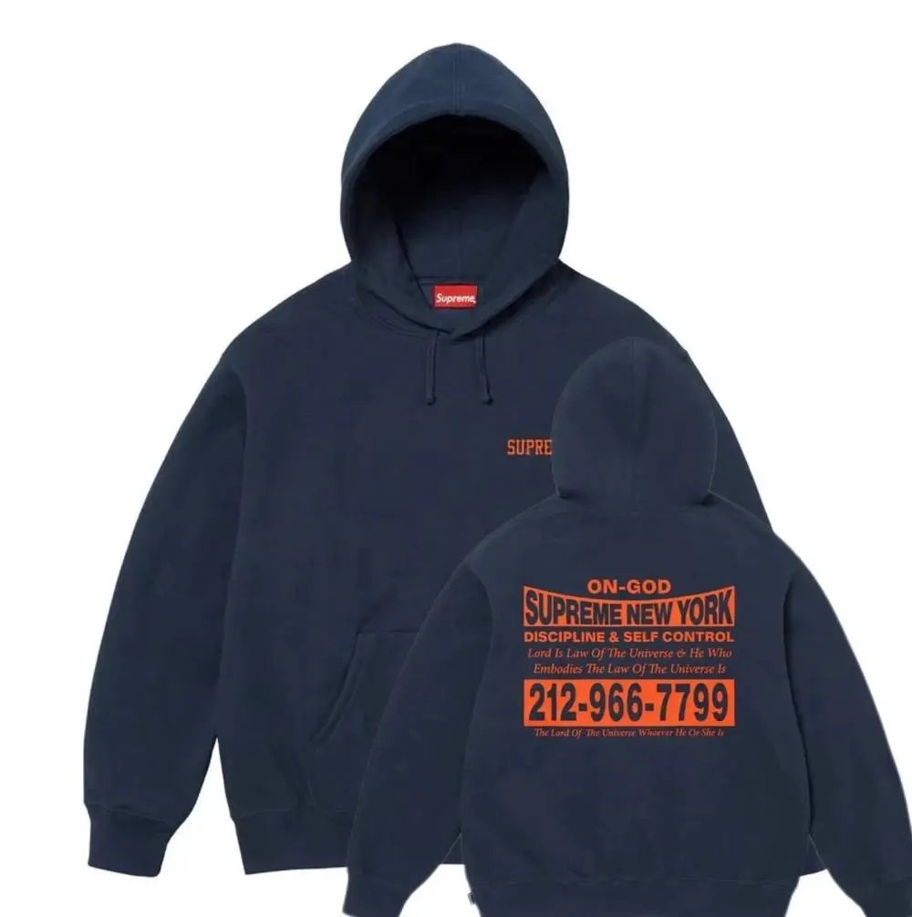 Supreme Hoodies & Sweatshirts Sleeve Logo Hooded Sweatshirt — Style 9
