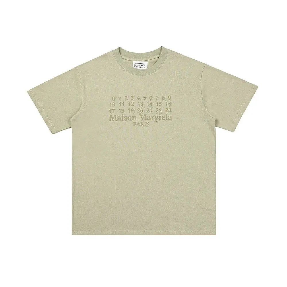 Maison Margiela T-Shirts Number-logo print short-sleeve T-shirt — Style 4