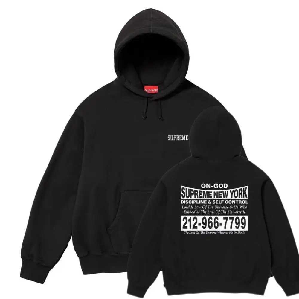 Supreme Hoodies & Sweatshirts Sleeve Logo Hooded Sweatshirt — Style 7