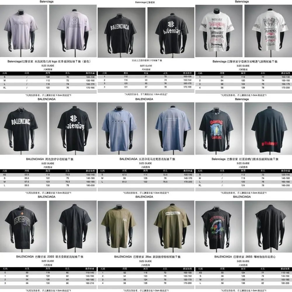 Balenciaga Crest Logo Tee — W2CFinds curated find