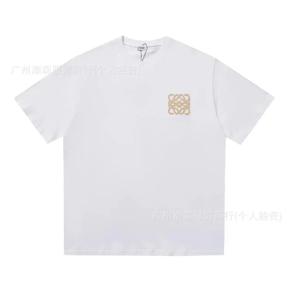 LOEWE T-Shirts Short-sleeve crew-neck Anagram logo T-shirt — Style 3