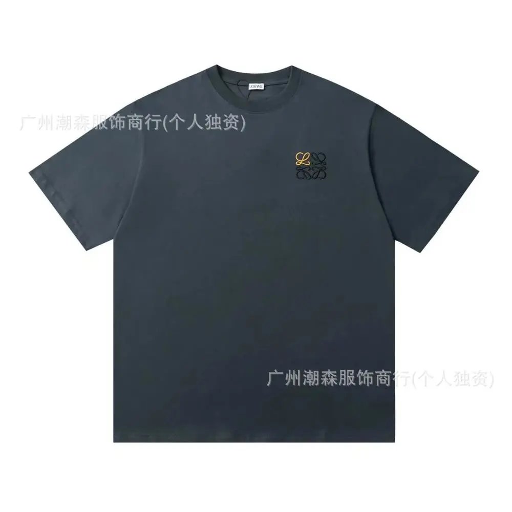 LOEWE T-Shirts Short-sleeve crew-neck Anagram logo T-shirt — Style 23