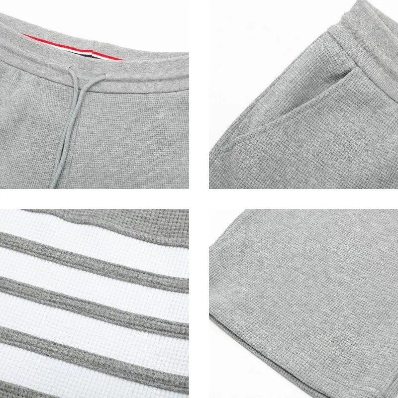 Unbranded Shorts Drawstring with four-stripe leg detail image 4