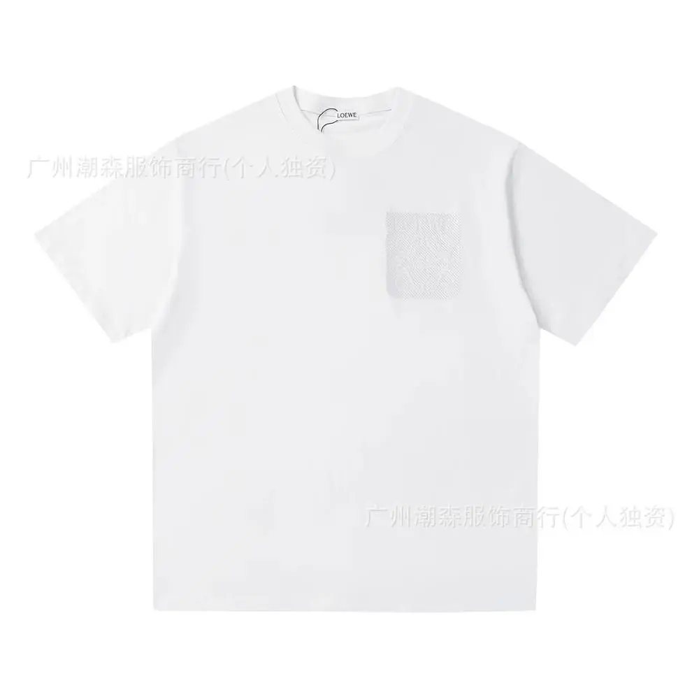 LOEWE T-Shirts Short-sleeve crew-neck Anagram logo T-shirt — Style 16