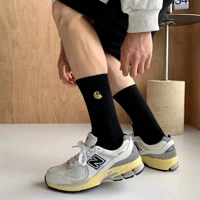 Carhartt Socks Ribbed crew with embroidered logo image 6