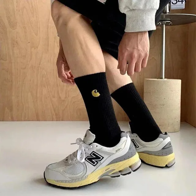 Carhartt Socks Ribbed crew with embroidered logo product detail image 6