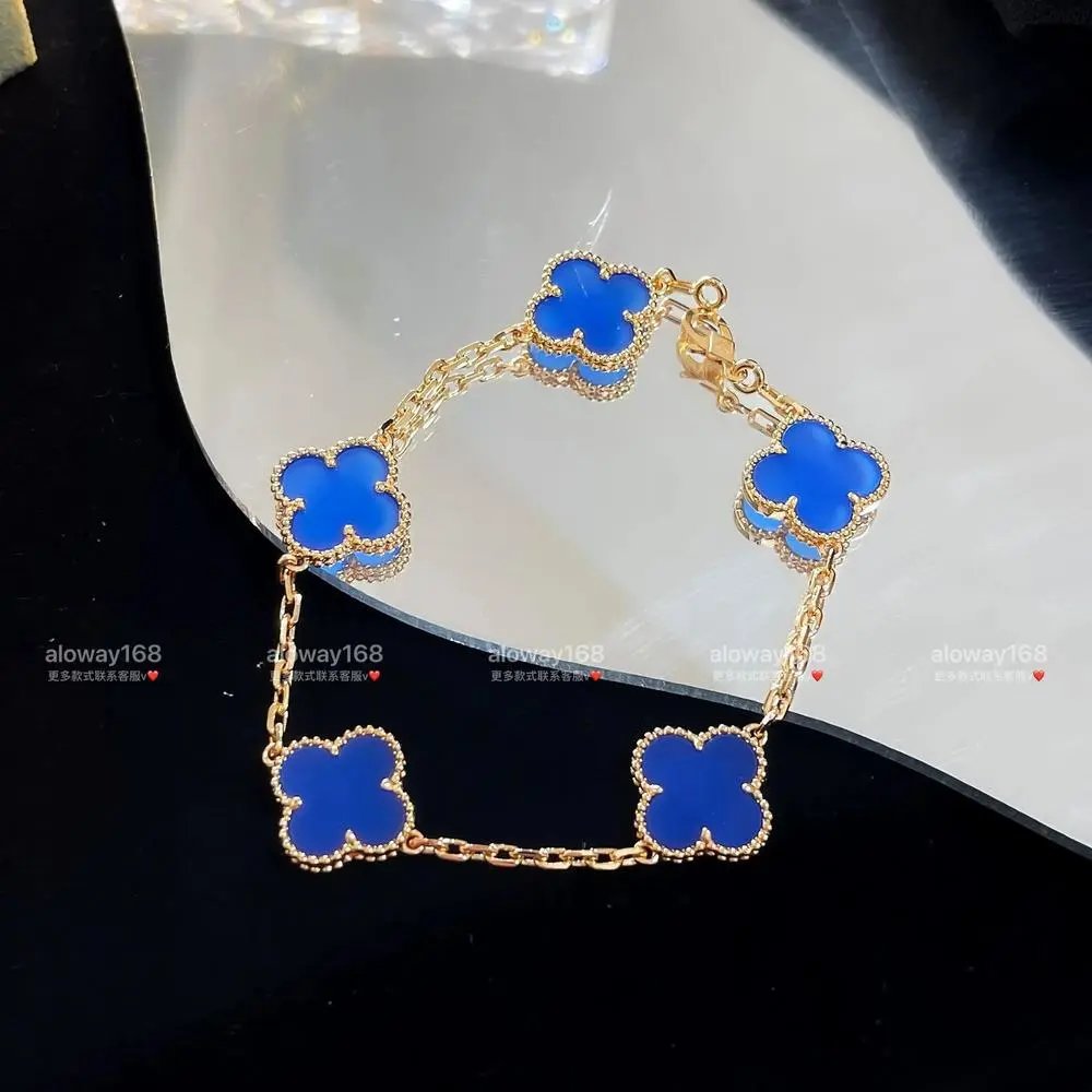 Unbranded Jewelry Clover Motif Chain Bracelet — Style 21