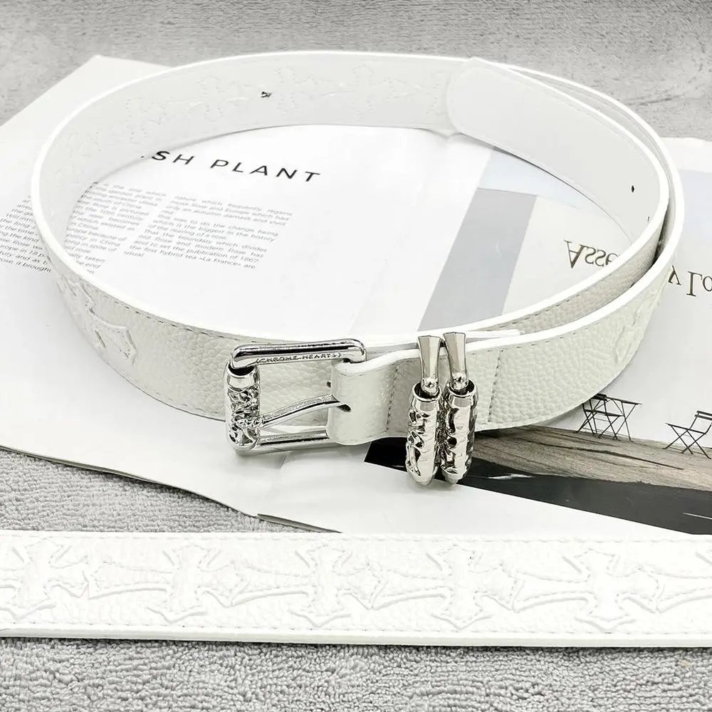 Chrome Hearts Belts Cross Patch Buckle Belt — Style 20