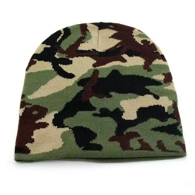 Supreme Hats Camouflage knit beanie product detail image 3
