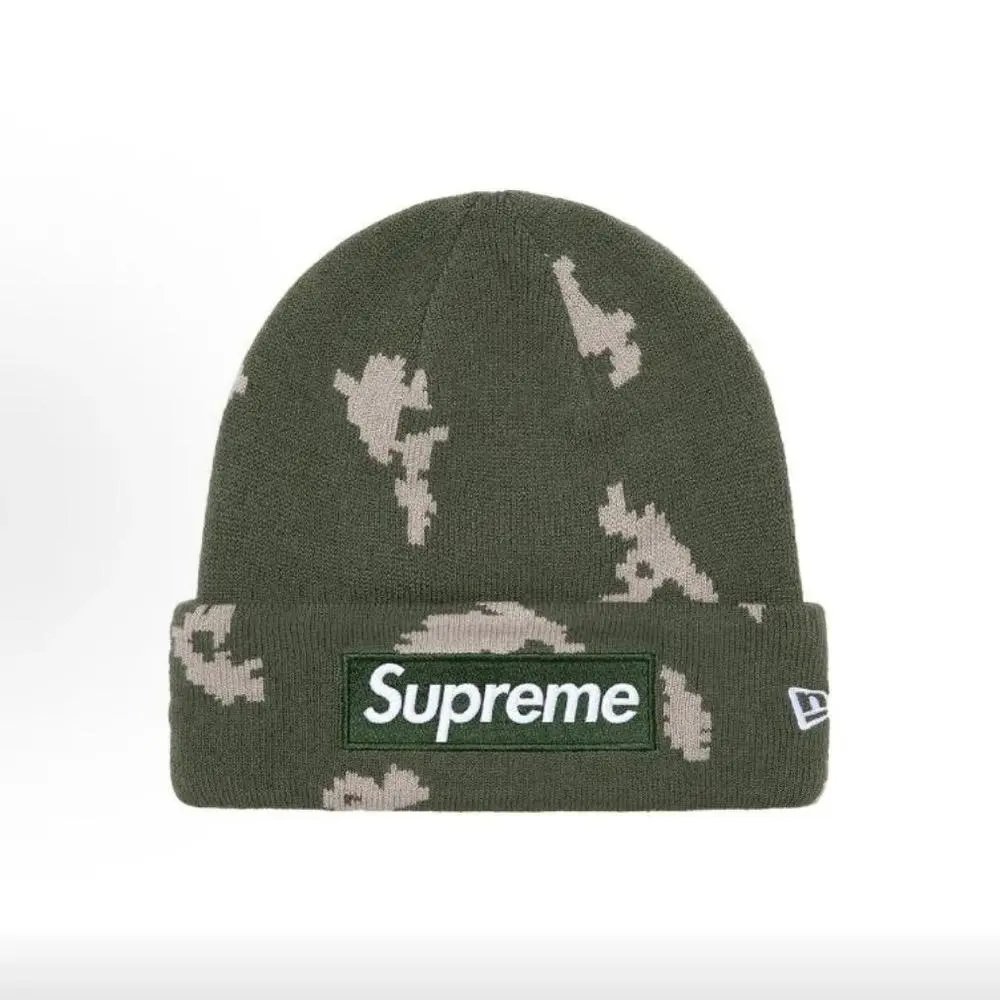 Supreme Hats Camouflage knit beanie image 11