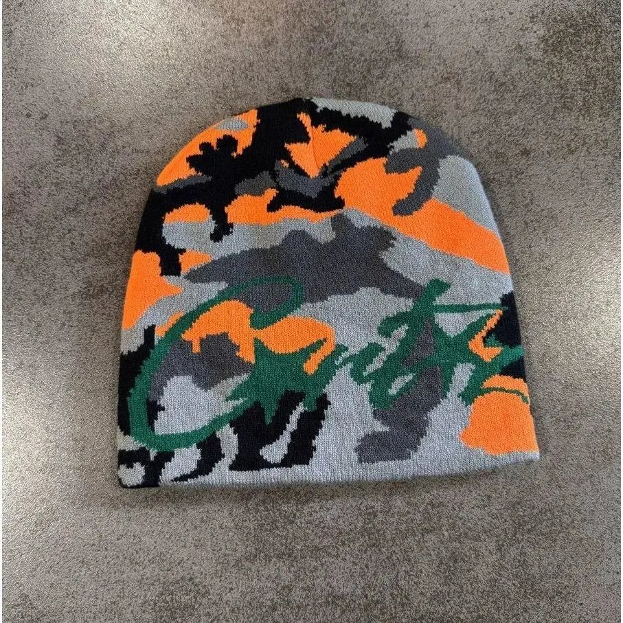 Supreme Hats Camouflage knit beanie image 9