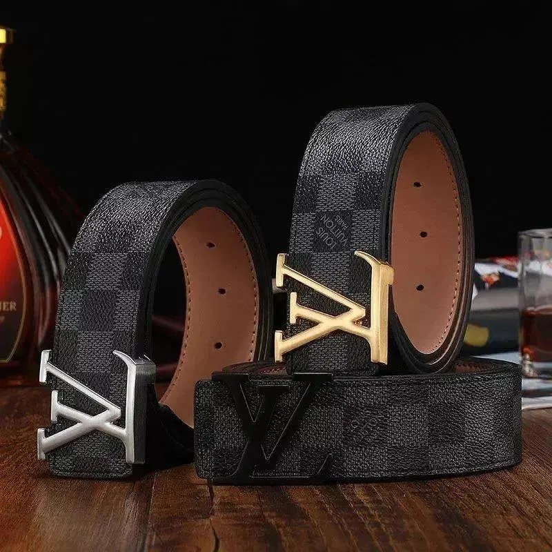 Louis Vuitton Belts Monogram canvas belt with LV buckle image 5
