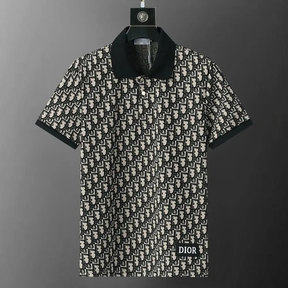 Dior Shirts Short-Sleeve Polo Shirt — Style 2