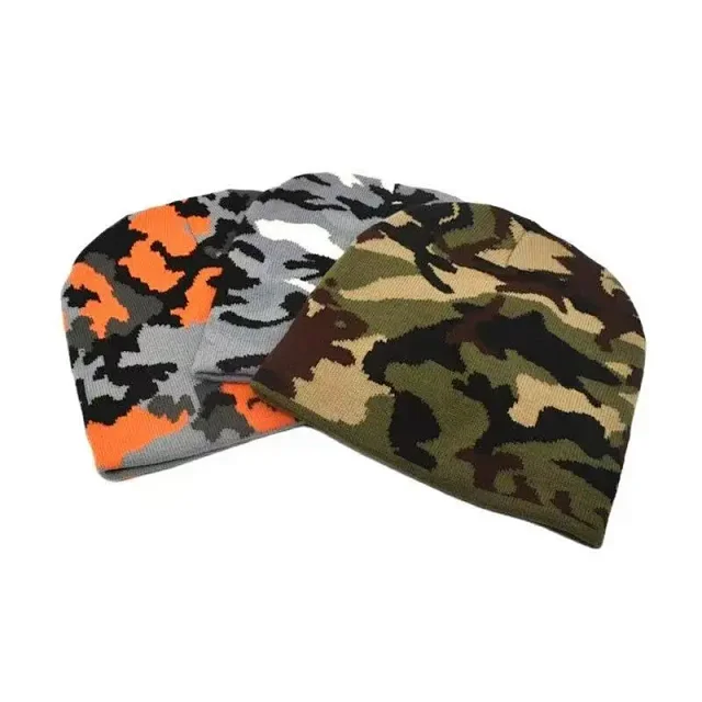 Supreme Hats Camouflage knit beanie product detail image 2