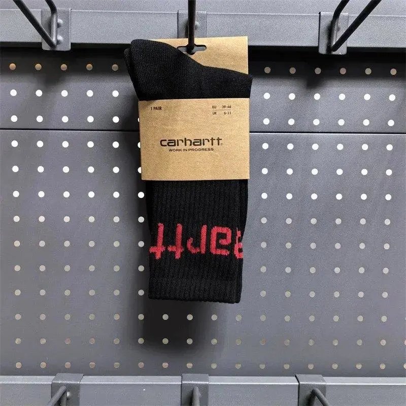 Carhartt Socks Ribbed crew with embroidered logo — Style 19