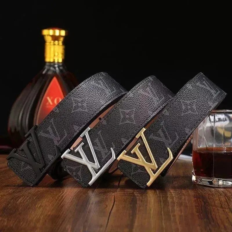 Louis Vuitton Belts Monogram canvas belt with LV buckle image 2