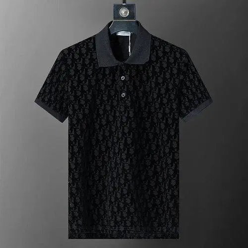 Dior Shirts Short-Sleeve Monogram Polo Shirt image 2