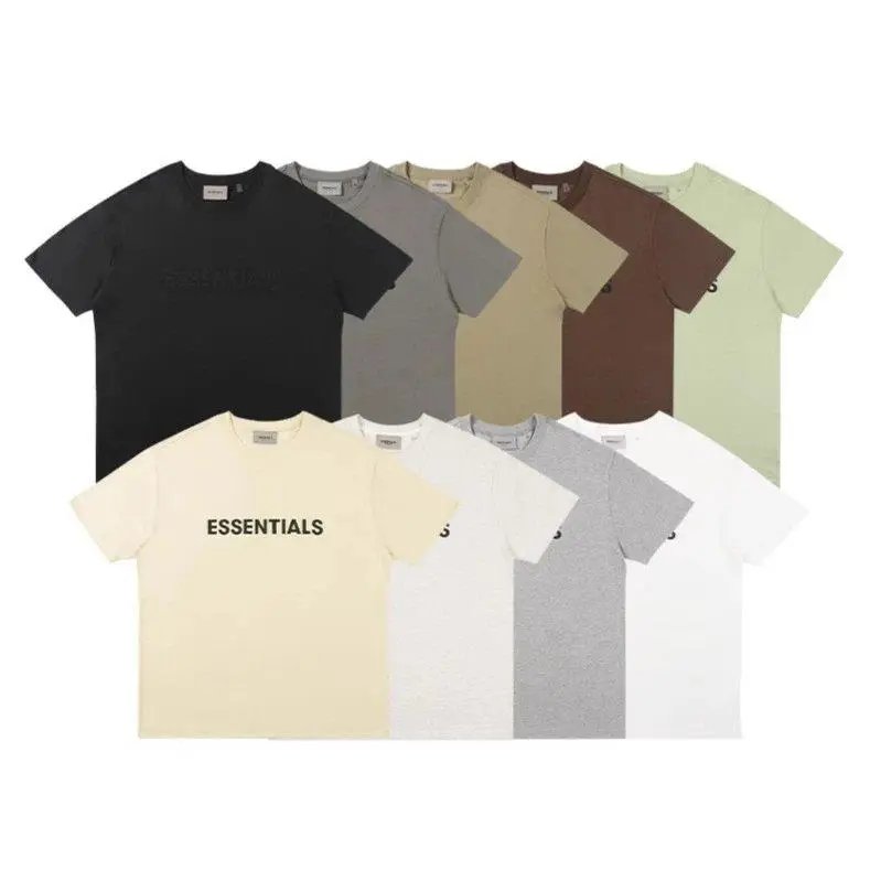 Fear of God T-Shirts Essentials logo short-sleeve T-shirt image 5